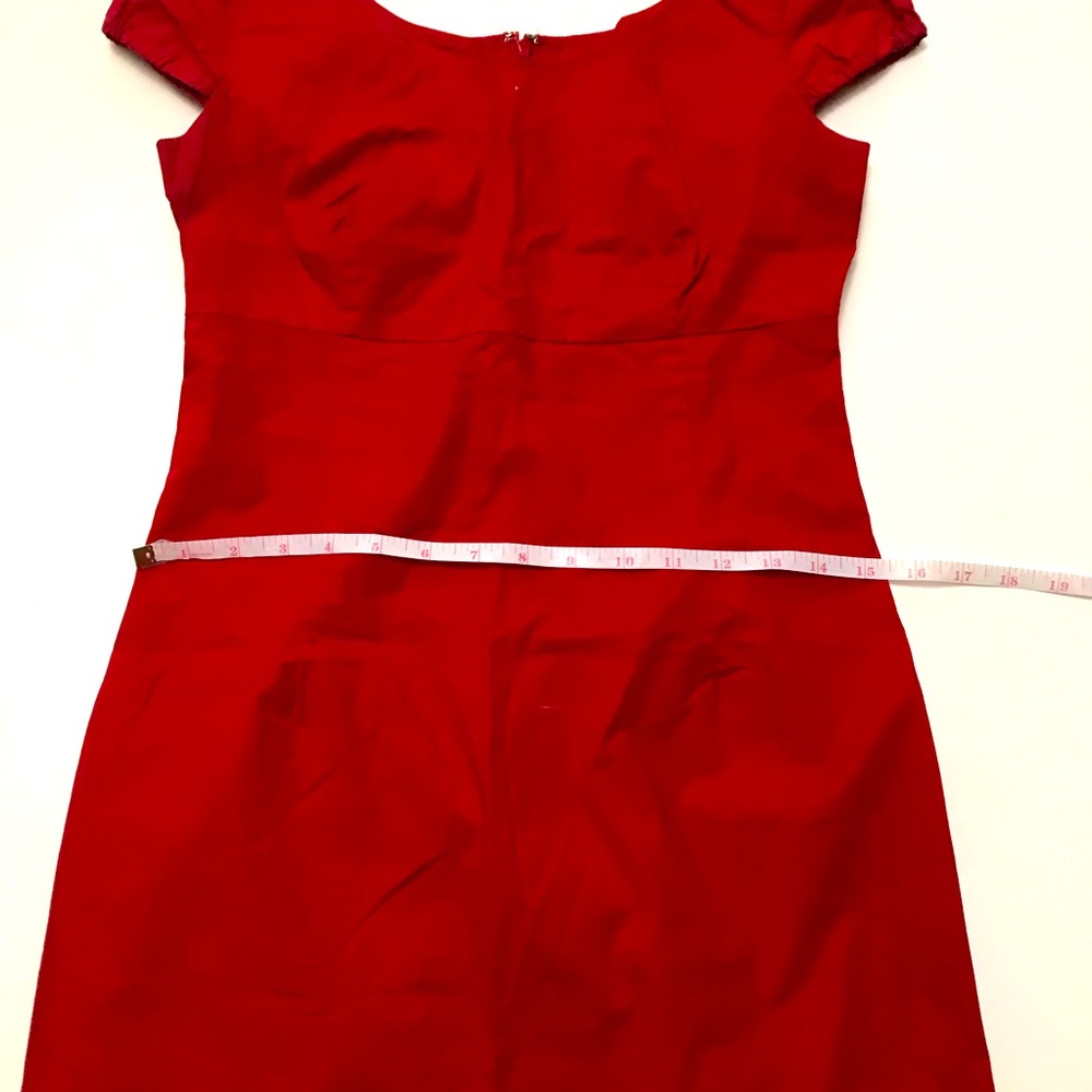 RED STRETCH DRESS - Picture 14 of 14